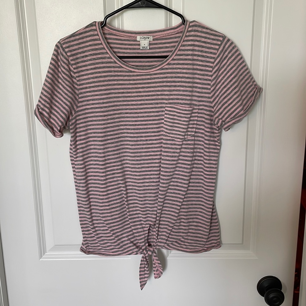 JCrew Knotted Tee